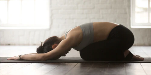 alt text "postpartum yoga"